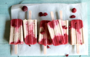 Rohkost Eis am Stiel