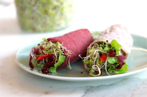 Buchweizen-Wraps