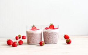 Strawberry Chiapudding